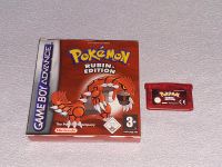 Pokemon Rubin Edition PAL OVP GBA Gameboy Advance Top Zustand Nordrhein-Westfalen - Blomberg Vorschau