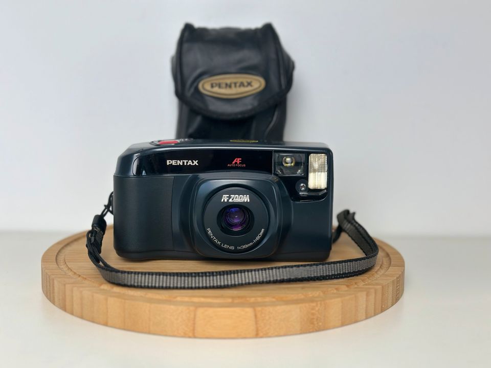 Wie NEU: Pentax AF Zoom 60 38-60 mm / 35mm Analog Kamera Geprüft✅ in Potsdam