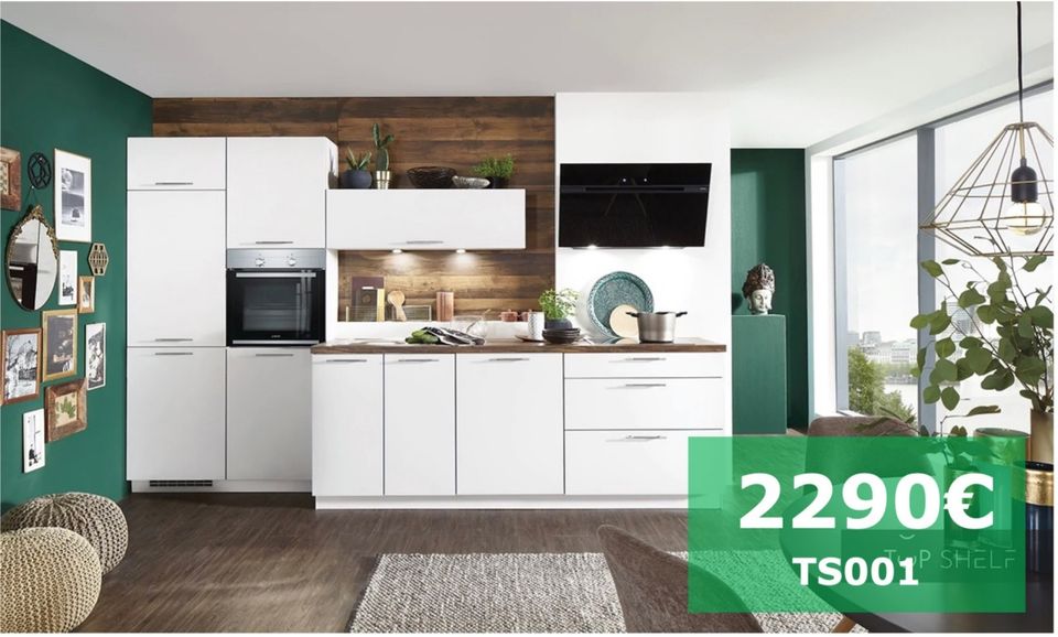 ⭐️nobilia Küche Schiefergrau 4 m kurzfristig verfügbar + Versand in Neuffen