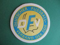 alter DDR Bierdeckel,Untersetzer,Deutscher Fußball-Verband d. DDR Brandenburg - Zehdenick Vorschau