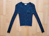 Schöne schwarze H&M Strickjacke ❤️ Gr. S/M Strasssteine, Glitzer Frankfurt am Main - Heddernheim Vorschau