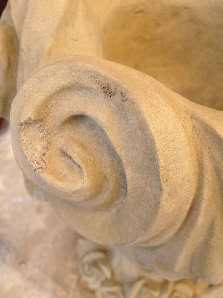 Steinfigur Frauenkopf zum Bepflanzen massiv Steinguss Frostsicher in Bochum