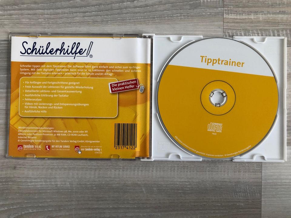 "Schülerhilfe Tipptrainer" CD in Rüsselsheim