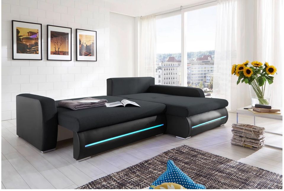 LED Couch Nur Abholung 430€ VB in Immenstadt