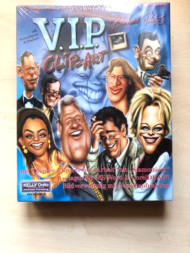 Clip Art V.I.P PC Software, Originalverpackt!! NEU!! in Ohlstadt