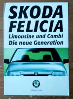 Prospekt Skoda Felicia Limousine + Combi 1995. Niedersachsen - Hildesheim Vorschau