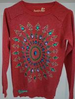 desigual Pullover Shirt Glitzer gr s 36 Hessen - Kaufungen Vorschau