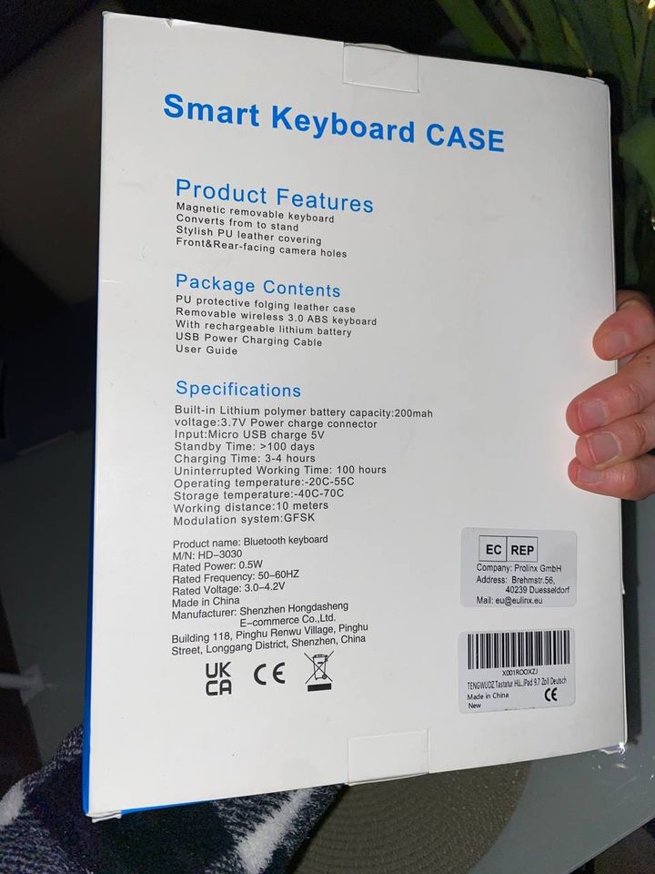 Tastatur und Etui für iPad in Stuttgart