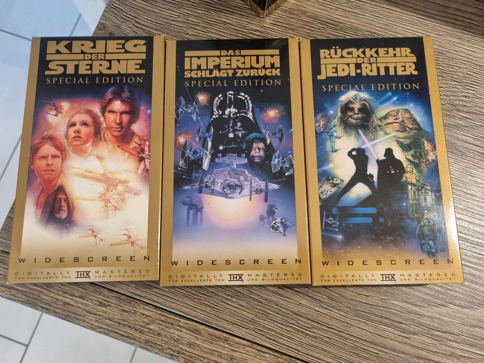 Star Wars Trilogie VHS Kassetten in Bochum