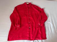 BONITA Bluse langarm rot velourartig Gr. L Baden-Württemberg - Schönaich Vorschau
