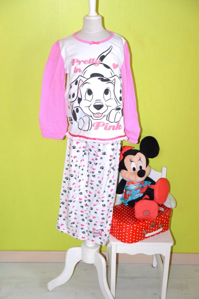 BHS at Disney Pyjama 101 Dalmatiner Schlafanzug Schlafi 128 in Weinheim