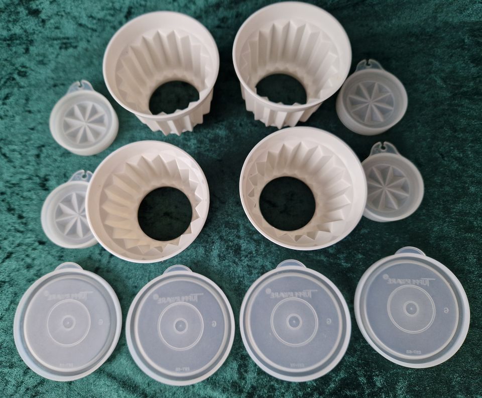 Tupperware PuddingFörmchen 4er Set oder 6er Set in Stuttgart