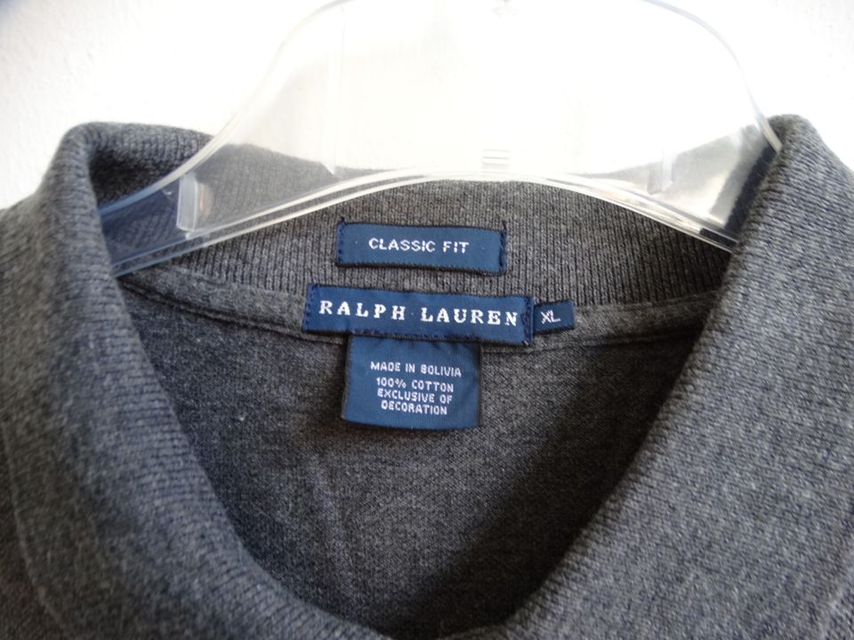 Ralph Lauren Damen Polo Shirt grau XL in Emtmannsberg