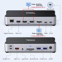 129,- UVP‼️High-End USB-C Docking Station 65W Netzteil 15in1, 8k Bayern - Strahlungen Vorschau