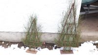 2x Tannenbaum / Weihnachtsbaum aus Naturmaterial Weihnachtsdeko Bayern - Waakirchen Vorschau