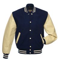 Collegejacke mit Ärmeln aus echtem Leder, Neu Hessen - Hanau Vorschau