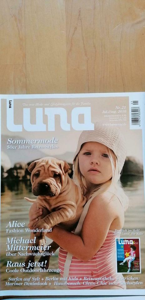 7x Luna Mama Magazin Zeitschrift Magazine in Leonberg