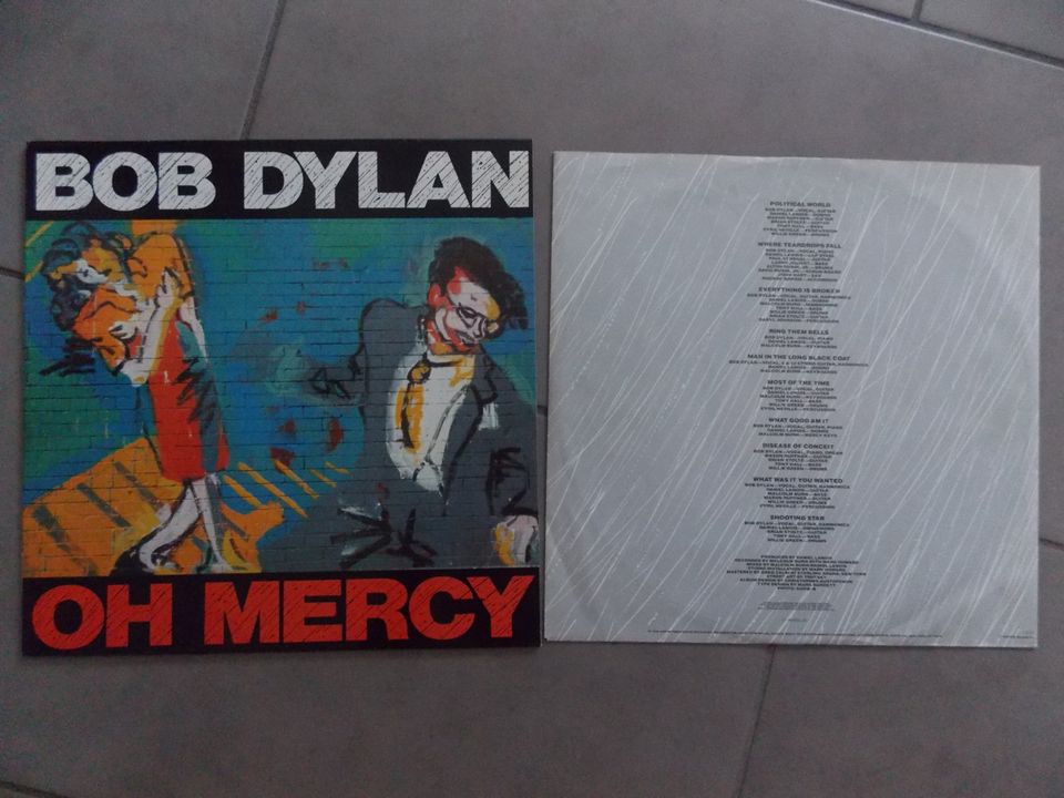 Bob Dylan "OH MERCY" Vinyl-LP 1989 mit OIS in Jüchen
