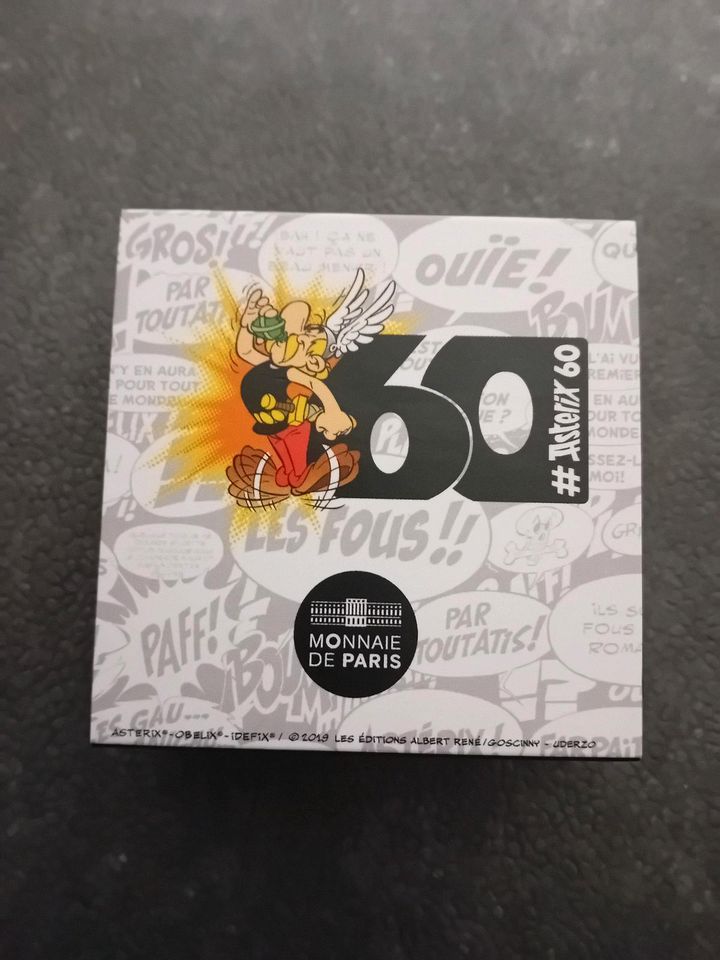 2 Euro Münze Asterix 2019 PP Frankreich. 60 Jahre in Vechta
