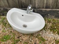 VERSCHENKEN: Waschbecken mit Wasserhahn Bayern - Leutenbach Vorschau