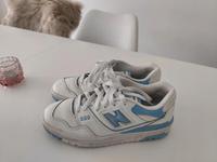 original New Balance NB  550 weiß / hellblau Gr. 39 Nordrhein-Westfalen - Oberhausen Vorschau