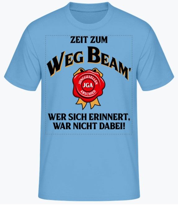 Neu! Weg Beam Fun T-Shirt UNISEX verschiedene Farben in Frankfurt am Main