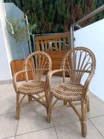 2 Kinderstühle Stühle Korbstühle Rattan Garten Hessen - Büdingen Vorschau