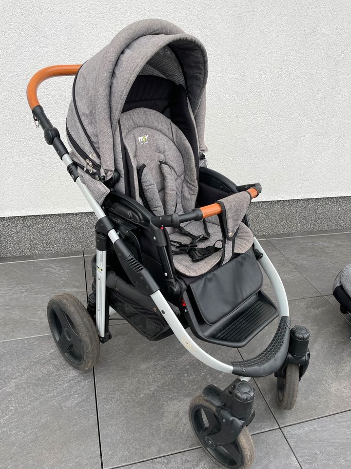 My Junior Kombi Kinderwagen 3in1 „Miyo“ mit Babywanne & Buggy in Ummern