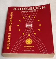 Kursbuch Gesamtausgabe Sommer 1978 Wuppertal - Barmen Vorschau