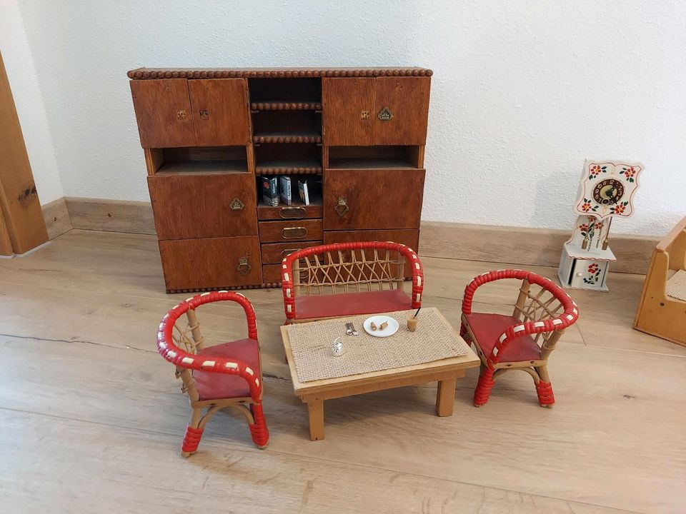 Puppenhaus Zubehör  Wichtel Zubehör  Großes Set  , viele Möbel in in Ergoldsbach