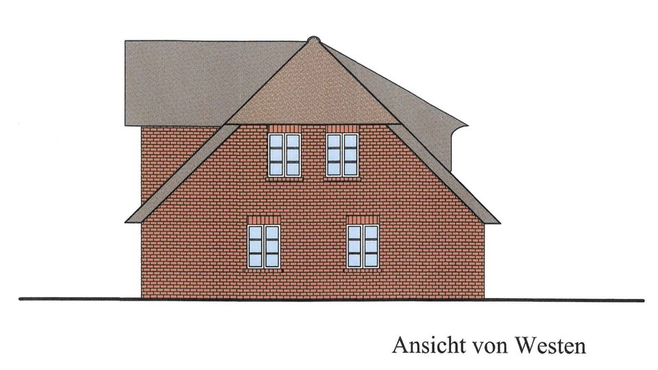 Baugrundstück zur Bebauung mit einem Doppelhaus unter Reet in Wyk