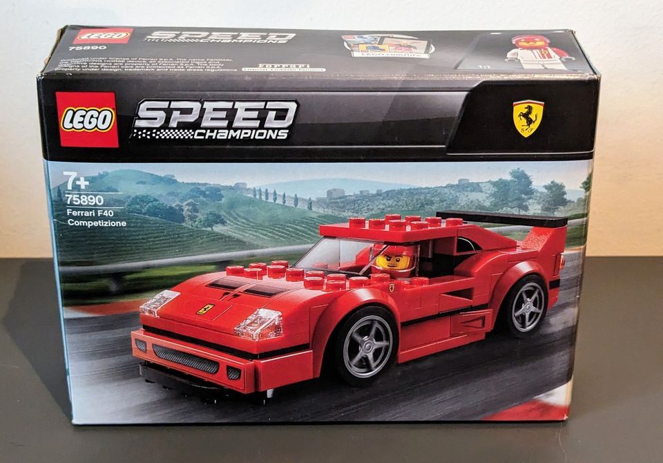 LEGO 75890 Speed Champions Ferrari F40 Competizione - Neu & Ovp in Lohr (Main)