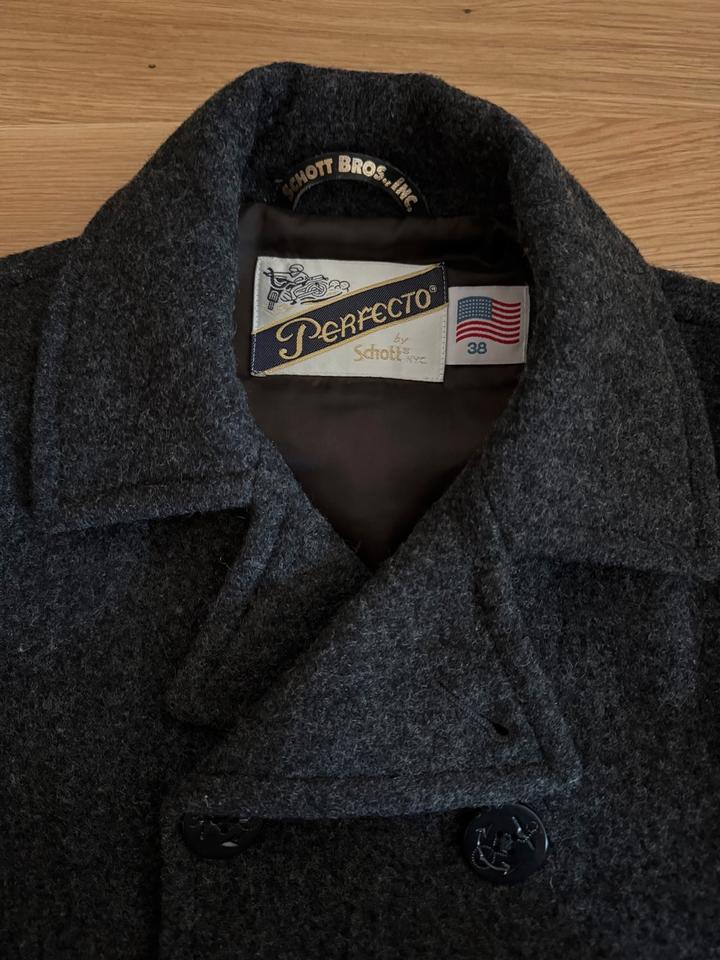 Schott Perfecto NYC Winterjacke Pea Coat Kurzmantel Japan in München