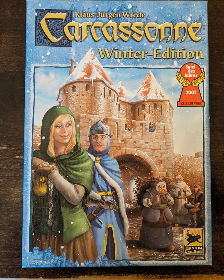 Carcassonne Winter-Edition - SDJ 2001 - Klaus-Jürgen Wrede - TOP in Hannover