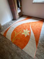 Teppich - Orange Beige Grün - Blume - 170 x 240 Bayern - Tettau Vorschau