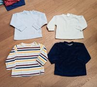 Baby Pullover 3 x Nickistoff, 1 x norm. Baumwollstoff Größe 62 Düsseldorf - Eller Vorschau