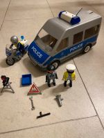 Playmobil 9236 Polizei Polizeibus Sirene Blaulicht+5180 Motorrad Nordrhein-Westfalen - Wesel Vorschau