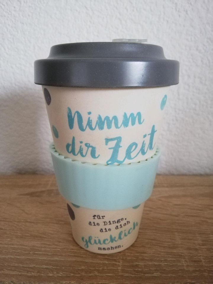 Bambus Kaffee Tasse Coffee to go Becher in Schneverdingen