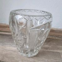 Vase mit Motiv Muster aus Glas durchsichtig Berlin - Köpenick Vorschau