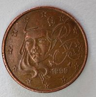 5 Euro Cent Münze Frankreich 1999 - SEHR SELTEN Hessen - Biblis Vorschau