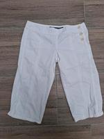 DKNY Hose knielang weiß Größe 40 w29 Sachsen - Borna Vorschau