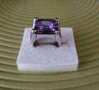 Lavendel-Amethyst-Silberring Niedersachsen - Laatzen Vorschau