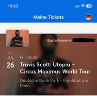 Travis Scott Konzert Frankfurt 26.07 Nordrhein-Westfalen - Bergisch Gladbach Vorschau