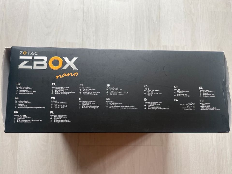 Mini-PC Zotac ZBOX CI320 Nano Plus Celeron N2930 4x1.8GHz 8GB in Darmstadt