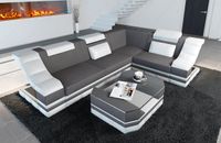 Modernes Stoffsofa Bianchi L Form mit USB Berlin - Treptow Vorschau