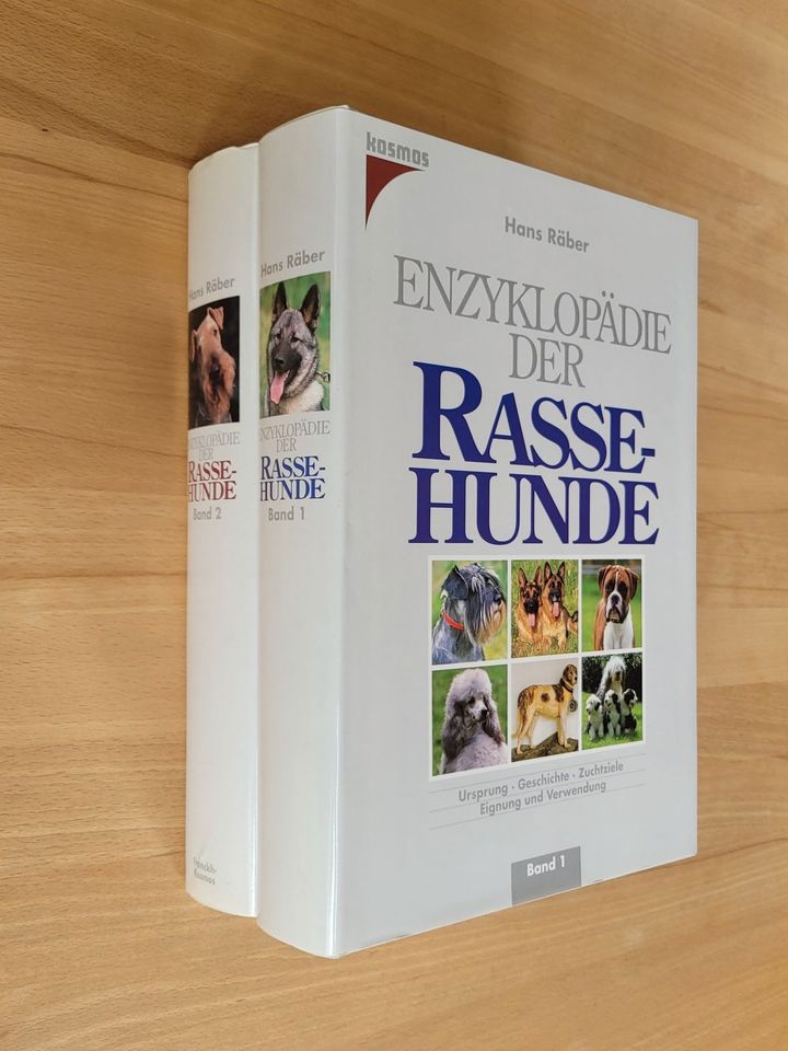 Enzyklopädie der Rassehunde Band 1 und 2, Hans Räber in Nagold