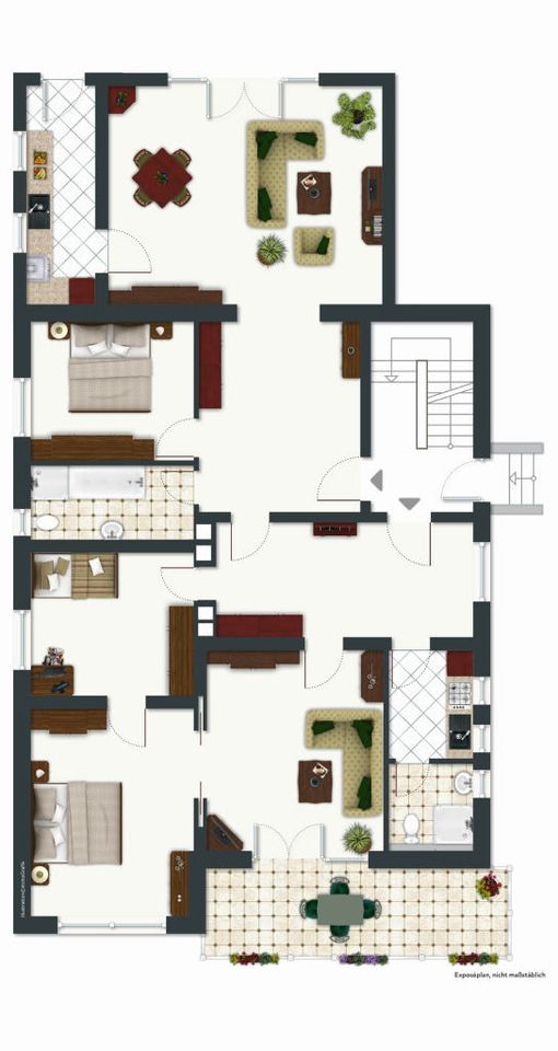 Kapitalanlage! Komplette Etage mit eigenem Garten - ruhig und dennoch zentral! in Leverkusen