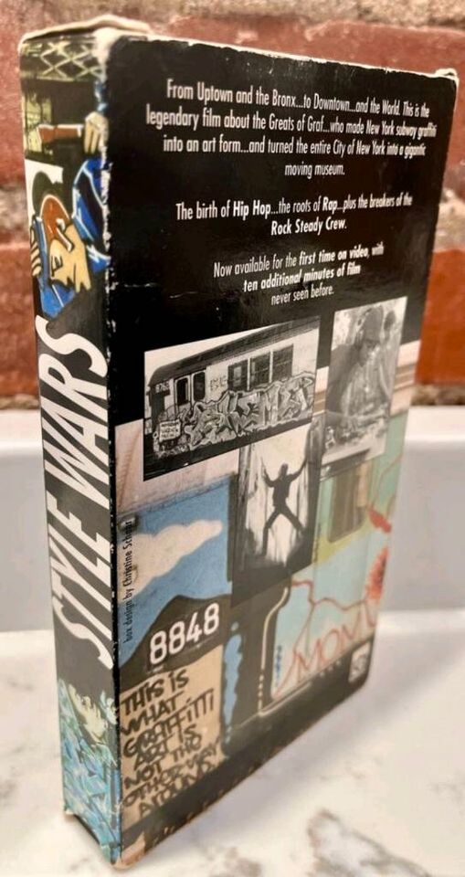 STYLE WARS New York Kings Destroy Graffiti VHS COPE 2 FX Crew TOP in Mannheim