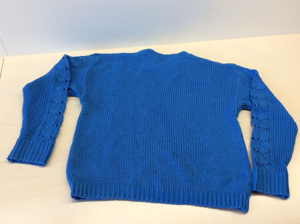 s.Oliver Pullover Strickpulli Strickpullover blau Gr. M 146-152 in Dingolfing