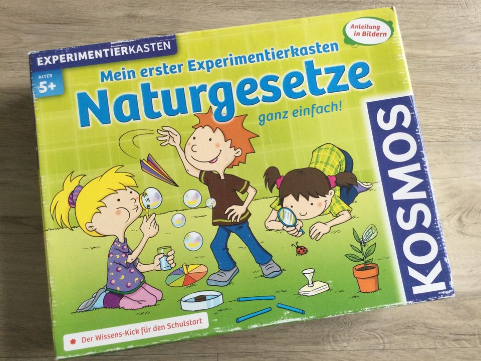 Experimentierkasten Naturgesetze Kosmos Schulstart Ostern in Großenwiehe